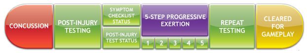 XLNTbrain recovery tracker guide for athlete return to play